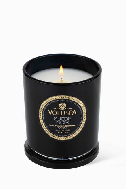 hover state of Suede Noir Classic Candle, 270g  