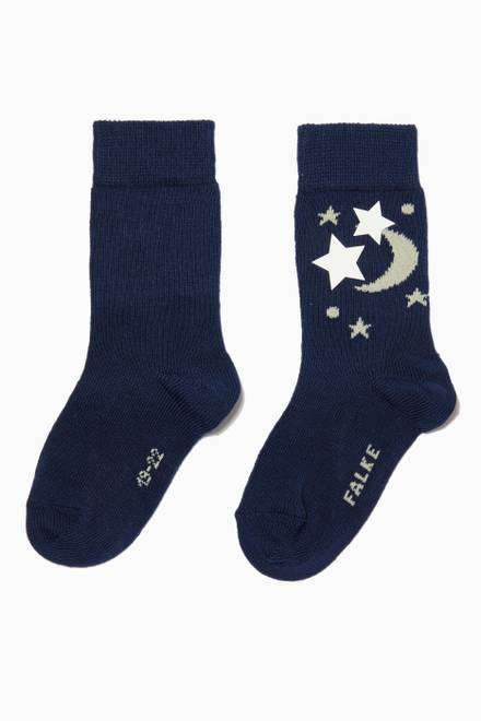 hover state of Glowing Nightsky Socks Gift Set in Cotton   