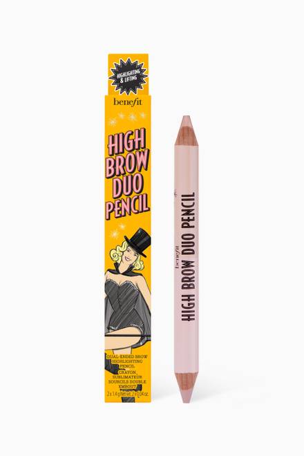 hover state of Linen Pink / Soft Glow High Brow Duo Highlighting & Lifting Eyebrow Pencil, 2.8g