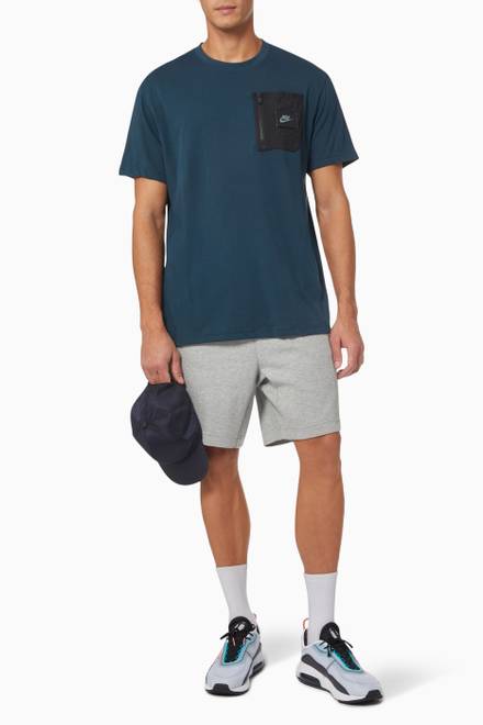 hover state of Sportswear Zip Pocket T-shirt in Jersey     