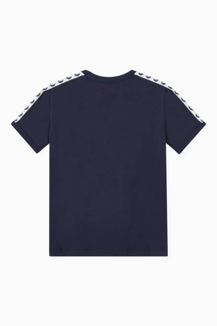 hover state of Taped Ringer T-shirt in Cotton Jersey  