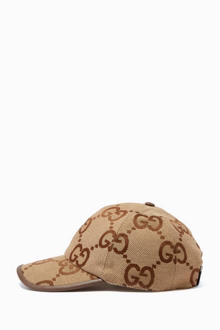 hover state of Jumbo GG Baseball Hat in Canvas   
