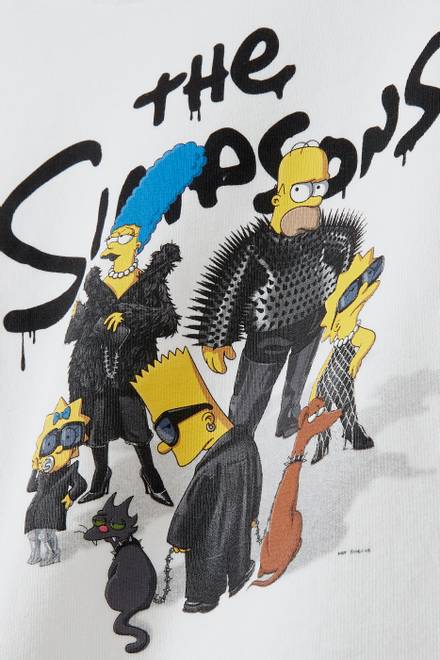 hover state of The Simpsons TM & © 20th Television Sweatshirt in Cotton Jersey 