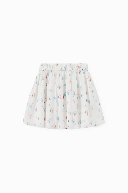 hover state of Mini Drop Print Skirt   