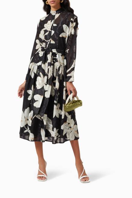 hover state of Floral Printed Dress 