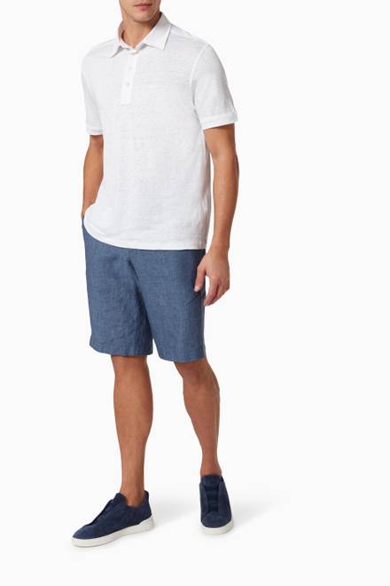 hover state of Shorts in Linen     