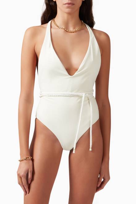 hover state of Lia Halter Swimsuit     