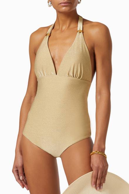 hover state of Anna Halter Swimsuit 