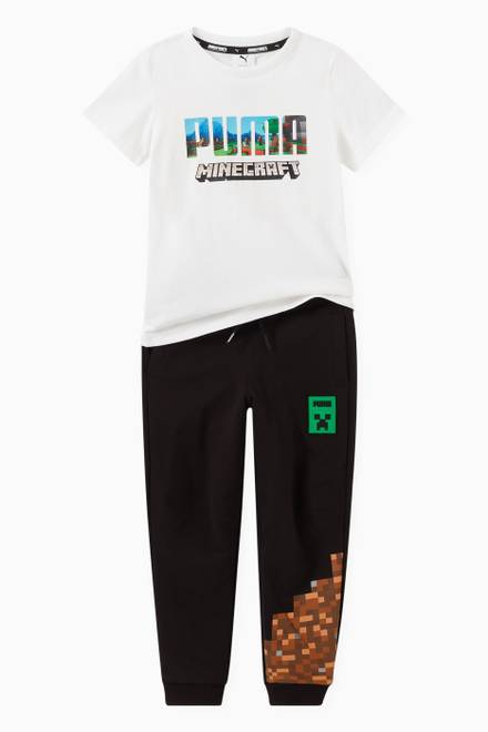 hover state of Puma x Minecraft T-shirt in Cotton 