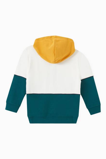 hover state of Colourblock Hoodie in Fleece 