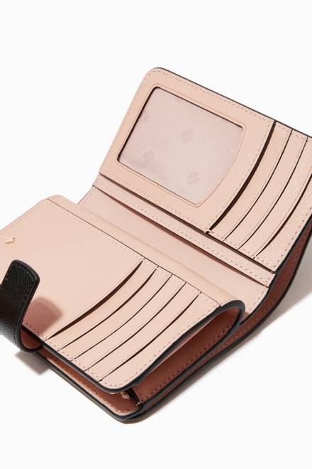 hover state of Spencer Compact Wallet in Leather 