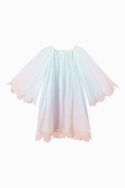 hover state of Ombre Dress in Silk 