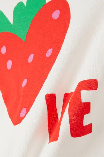 hover state of Strawberry Love T-Shirt in Jersey 