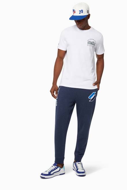 hover state of Code Logo Joggers in Cotton    