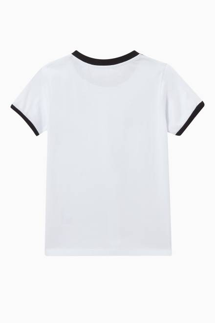 hover state of John Headphones Print T-shirt in Cotton Jersey    