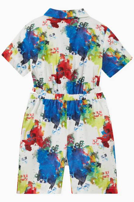 hover state of Watercolor Jumpsuit in Cotton