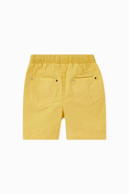 hover state of Drawstring Shorts in Stretch Cotton  