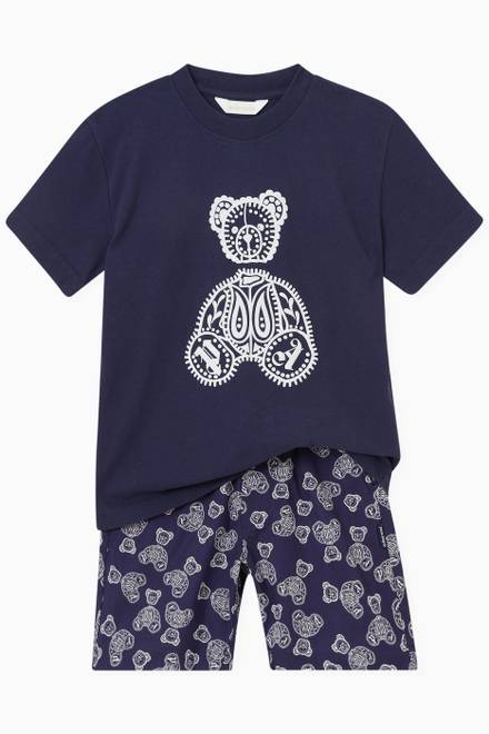 hover state of Paisley Bear T-shirt in Cotton 