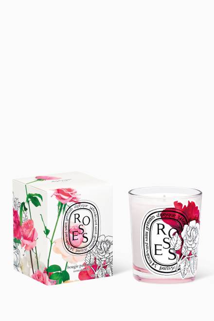 hover state of Limited Edition Roses Candle, 190g   