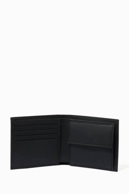 hover state of Big Logo Wallet in Leather    