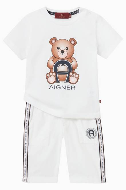 hover state of Logo Teddy Bear T-shirt in Jersey  
