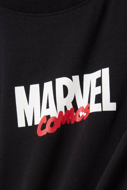 hover state of Marvel Short Sleeve T-Shirt in Organic Cotton  