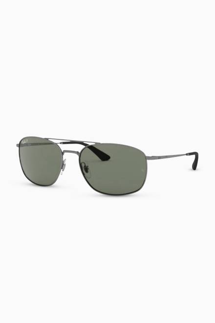 hover state of RB3654 Sunglasses in Metal   