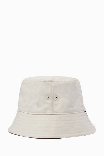 hover state of Logo Bucket Hat in Cotton Twill