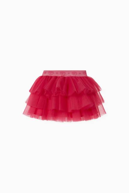 hover state of Logomania Tutu Skirt in Tulle     
