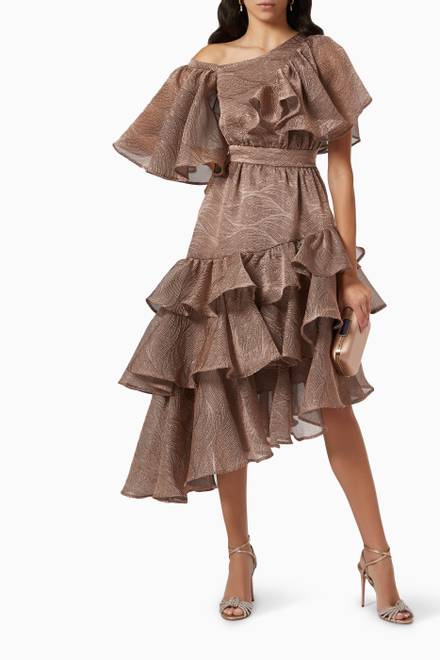 hover state of Ruffle Tiered Dress   