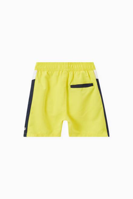 hover state of Contrast Swim Shorts in Technical Fabric