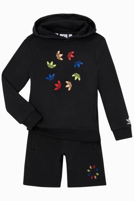 hover state of Adicolor Trefoil Hoodie in French Terry                                                                                                                    