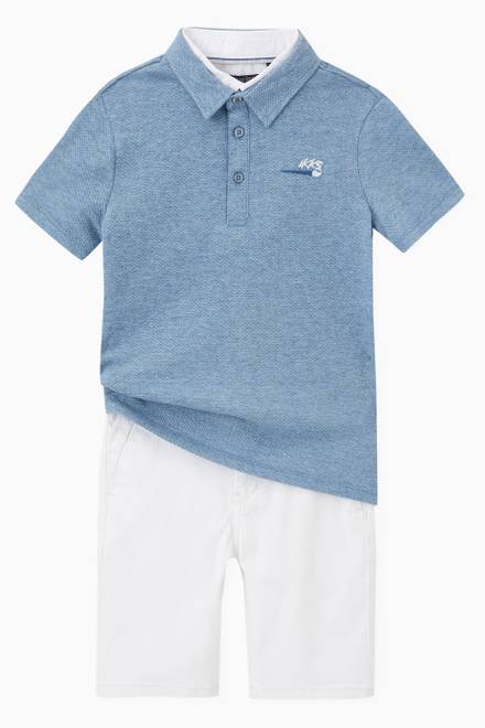 hover state of 2 in 1 Polo Shirt in Cotton