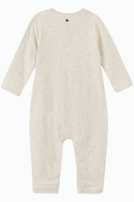 hover state of Pyjama in Organic Cotton Tube-knit