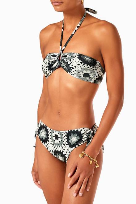 hover state of Jason Bikini Top in Poly Lycra