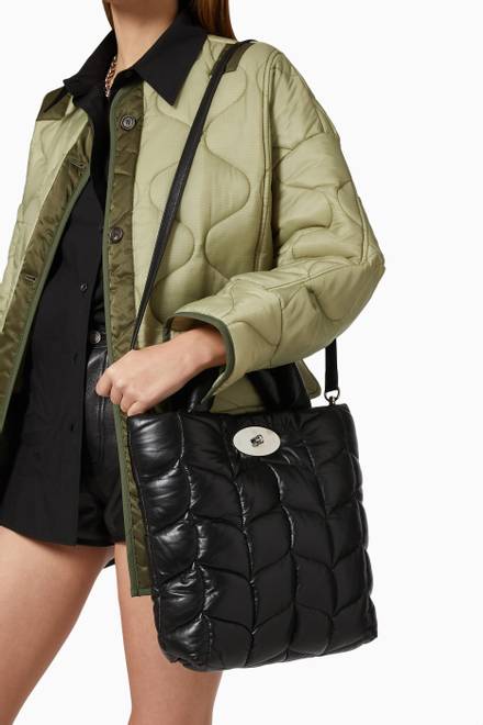 hover state of Big Softie Crossbody Bag in Leather 