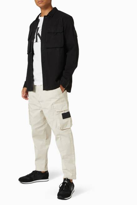 hover state of Cargo Pants in Cotton Twill 
