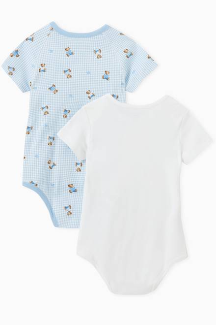 hover state of Teddy Bear Bodysuit Set in Cotton