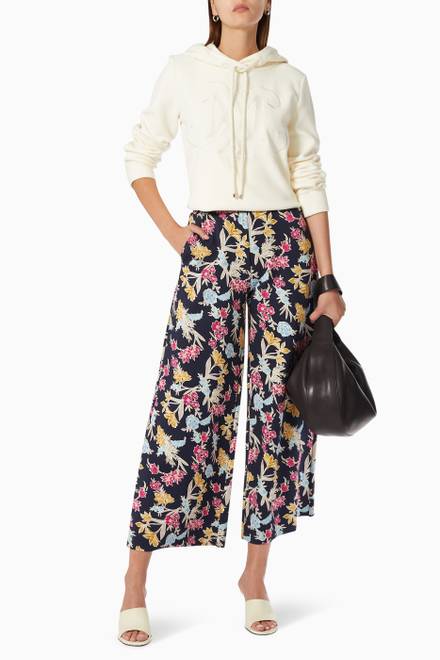 hover state of Dalia Wide-Leg Pants in Viscose Jersey 