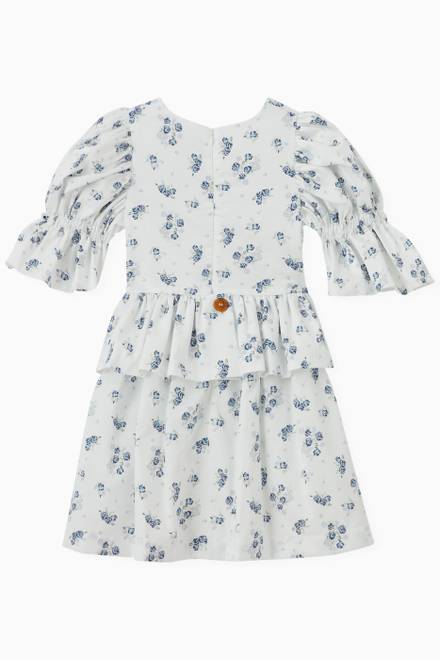 hover state of Maiden Floral Dress in Cotton