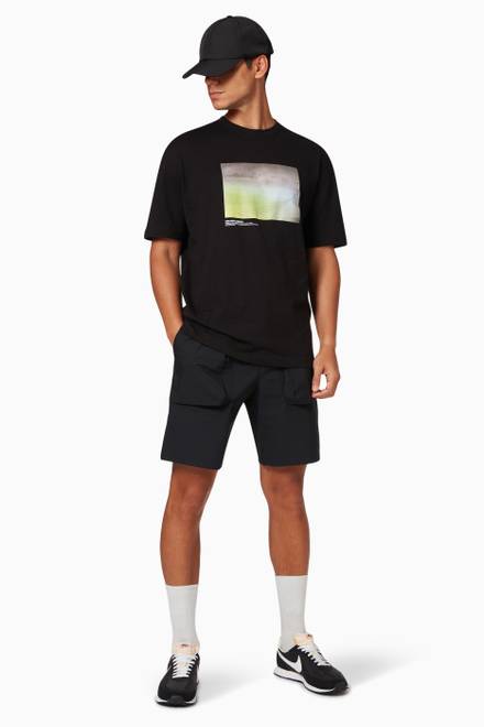 hover state of Ewell Flex Shorts in Organic Cotton Blend 