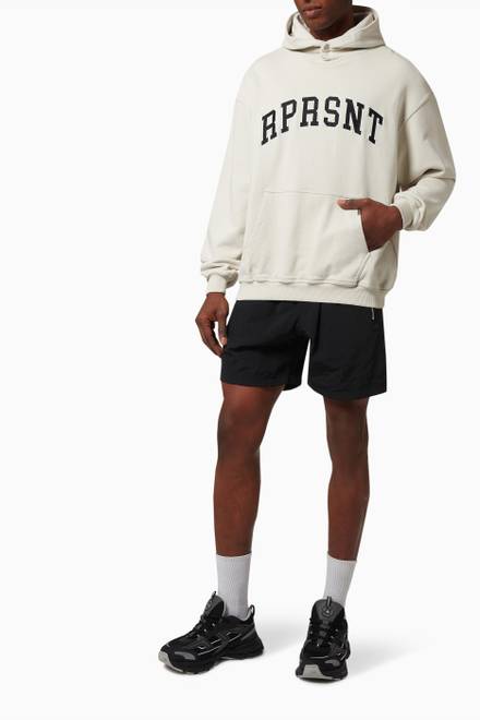 hover state of RPRSNT Hoodie  in Cotton Jersey