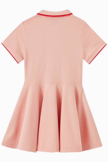 hover state of Kellyanna Polo Shirt Dress in Organic Cotton Piqué