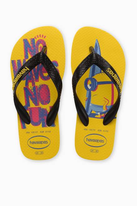 hover state of Minions Flip Flops