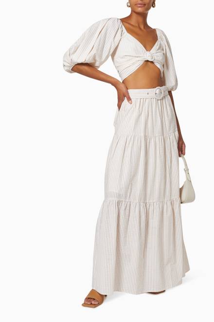 hover state of Lune Maxi Skirt
