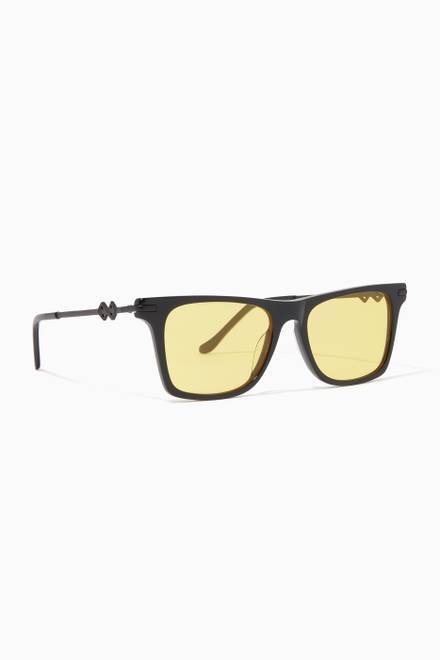 hover state of Harper 2.0 D Frame Sunglasses in Metal & Acetate 