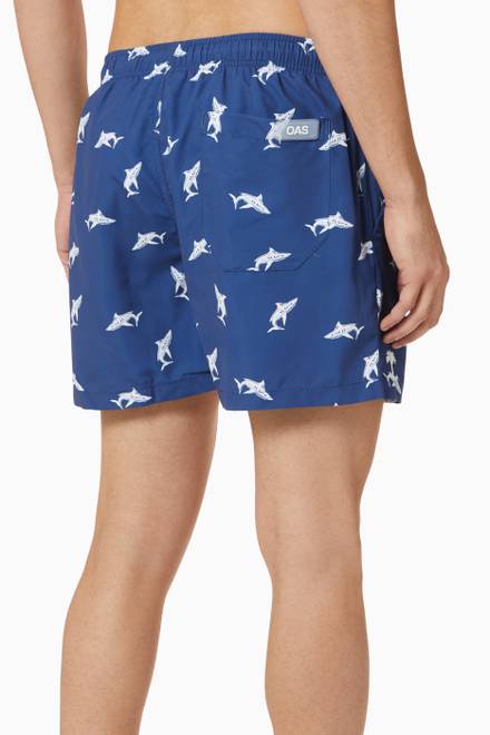 hover state of Shark Swim Shorts 