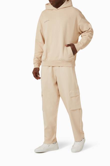 hover state of Recycled Cotton Jersey Cargo Pants     
