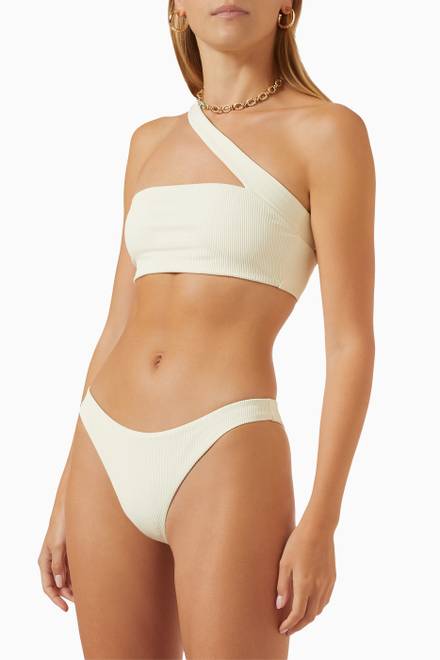 hover state of Most Wanted Bikini Bottoms in Ribbed LYCRA® 