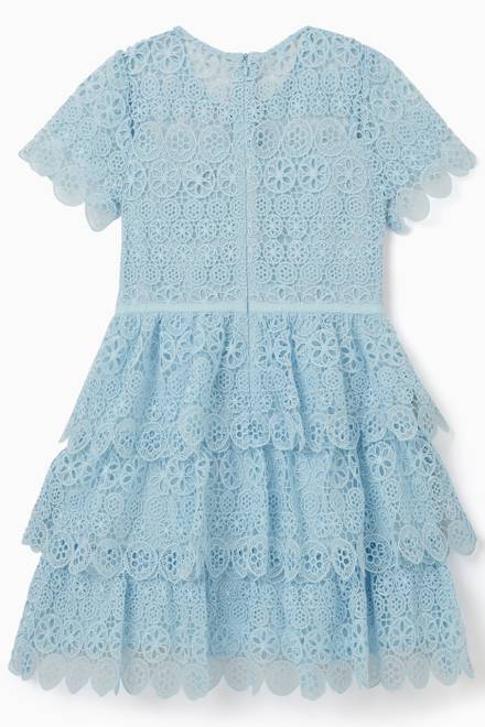 hover state of Guipure Circle Dress in Lace 